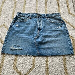 Old Navy High Rise Denim Skirt, Sz. 12
